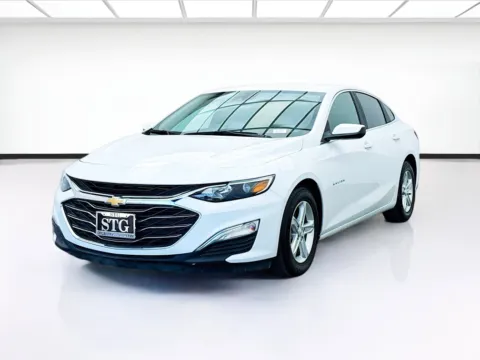 White 2020 Chevrolet Malibu LS 1FL for sale in Bellflower, CA