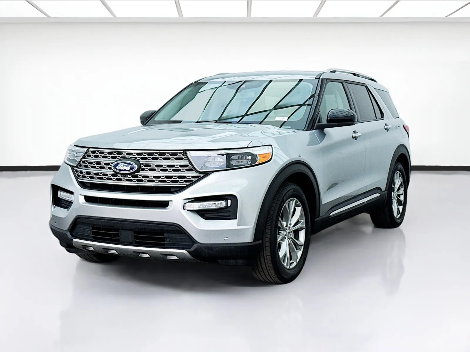 Silver 2024 Ford Explorer Limited for sale in Bellflower, CA