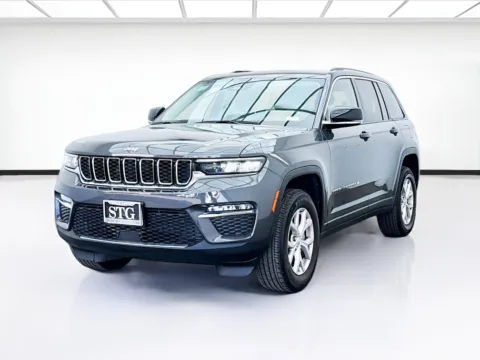 Gray 2022 Jeep Grand Cherokee Limited for sale in Bellflower, CA