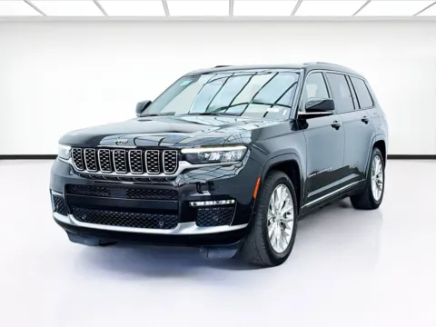 Black 2021 Jeep Grand Cherokee L Summit for sale in Bellflower, CA