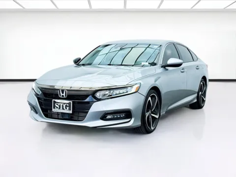 Silver 2019 Honda Accord Sedan Sport for sale in Bellflower, CA