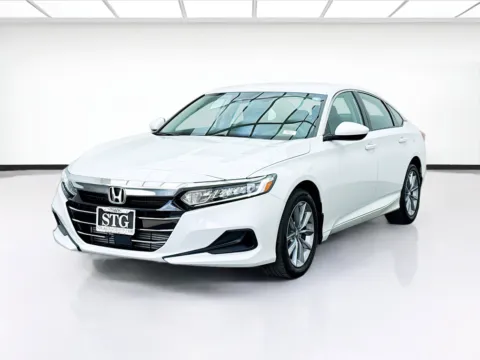 White 2021 Honda Accord Sedan LX for sale in Bellflower, CA