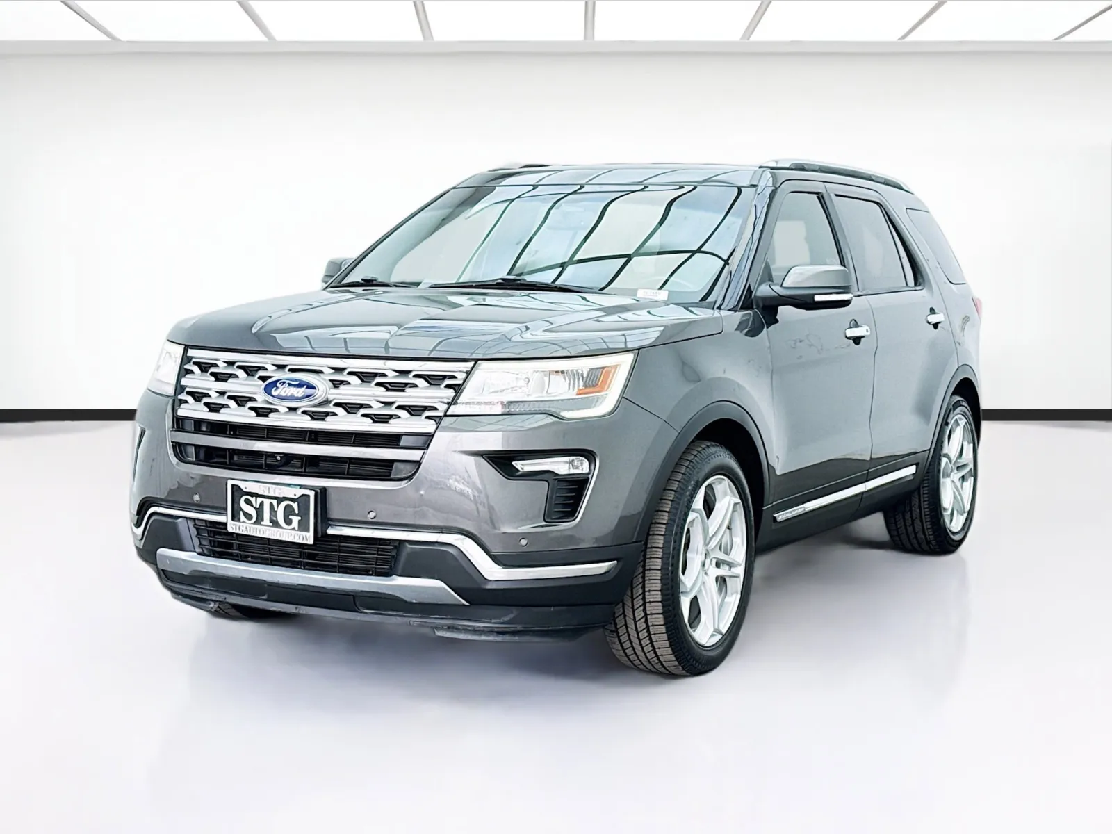 Gray 2019 Ford Explorer Limited for sale in Bellflower, CA