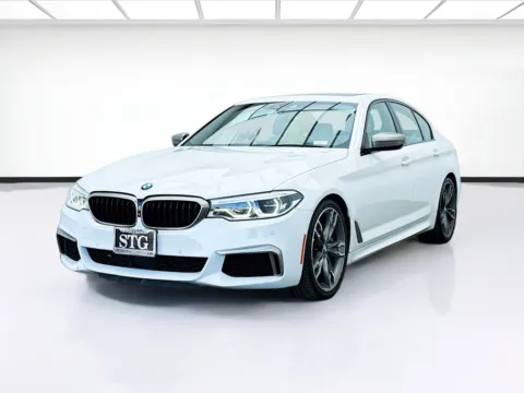 White 2020 BMW 5 Series M550i xDrive for sale in Bellflower, CA