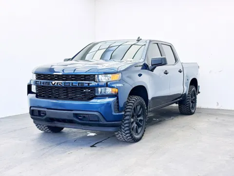 Blue 2021 Chevrolet Silverado 1500 Custom for sale in Bellflower, CA