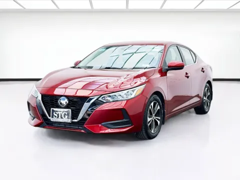 Red 2022 Nissan Sentra SV for sale in Bellflower, CA