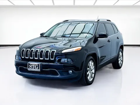Black 2014 Jeep Cherokee Limited for sale in Bellflower, CA