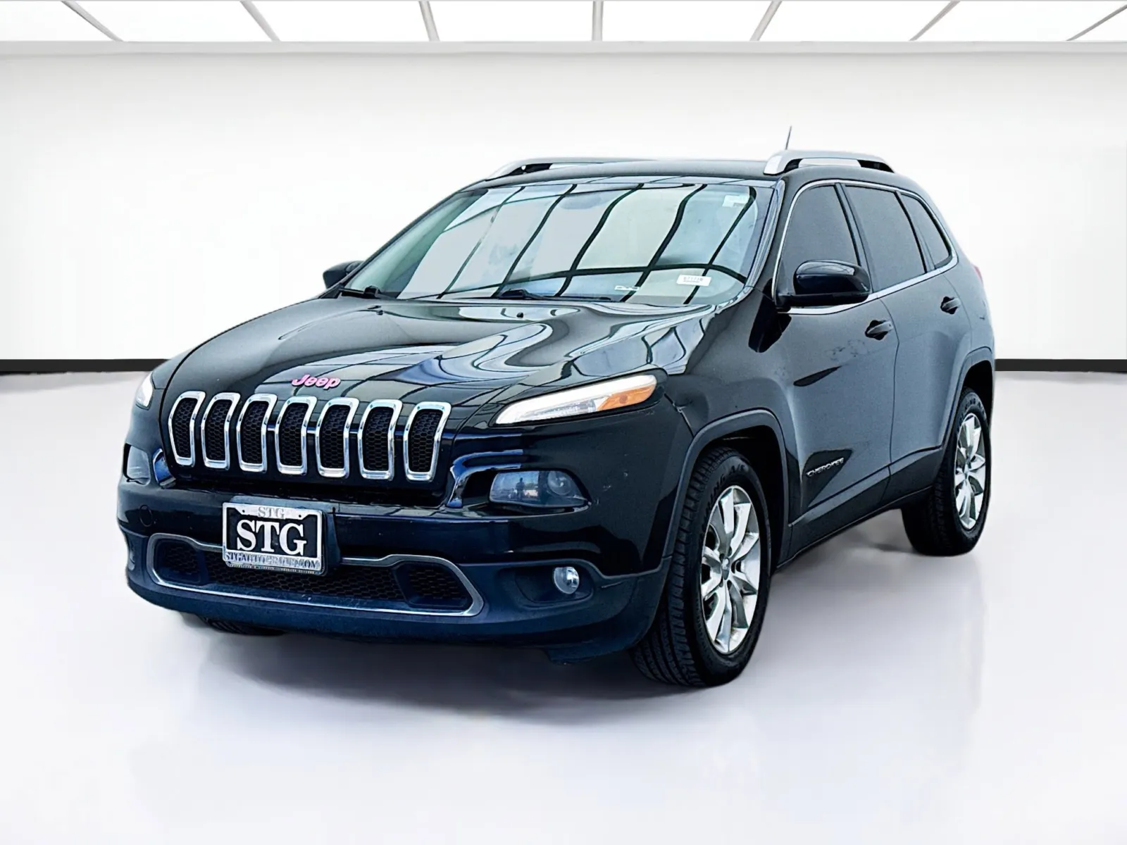 Black 2014 Jeep Cherokee Limited for sale in Bellflower, CA