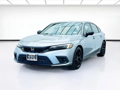Silver 2023 Honda Civic Hatchback Sport for sale in Bellflower, CA