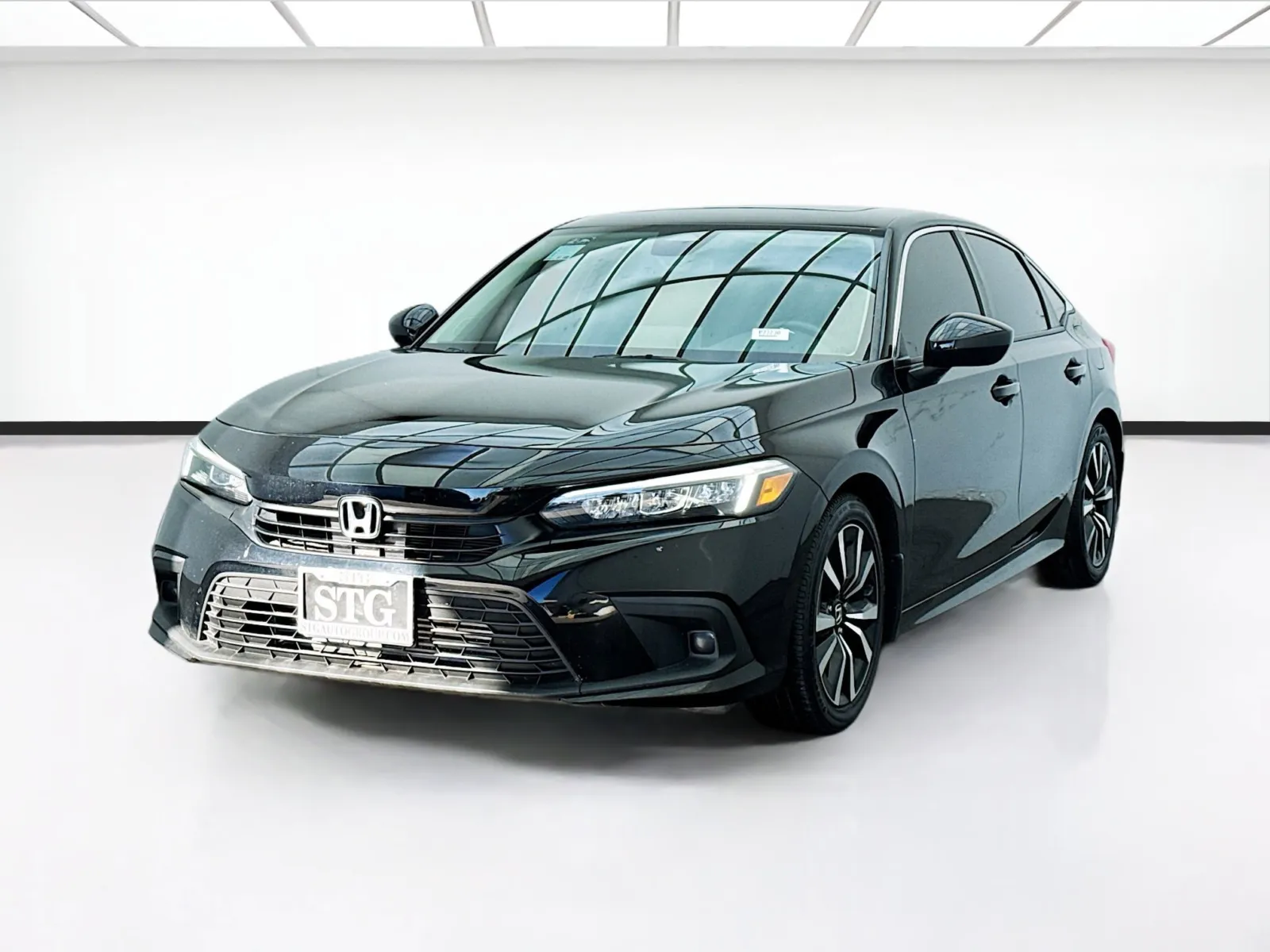 Black 2024 Honda Civic Sedan EX for sale in Bellflower, CA