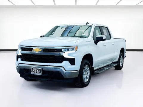 White 2024 Chevrolet Silverado 1500 LT for sale in Bellflower, CA