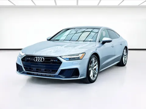 Silver 2021 Audi A7 55 Premium Plus quattro for sale in Bellflower, CA