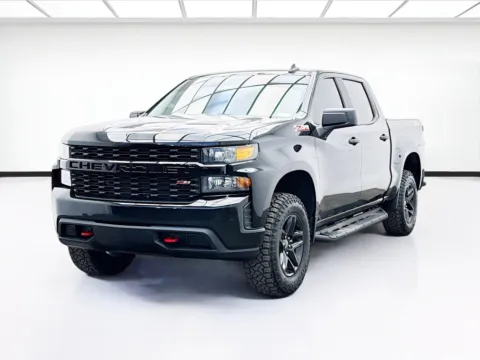 Black 2021 Chevrolet Silverado 1500 Custom Trail Boss for sale in Bellflower, CA