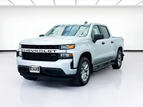 Silver 2019 Chevrolet Silverado 1500 Custom for sale in Bellflower, CA