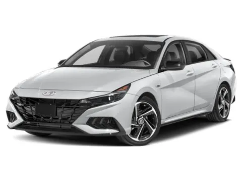 Gray 2021 Hyundai Elantra N Line for sale in Bellflower, CA