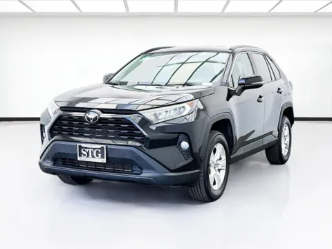Black 2021 Toyota RAV4 XLE for sale in Bellflower, CA