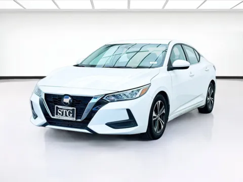 White 2022 Nissan Sentra SV for sale in Bellflower, CA
