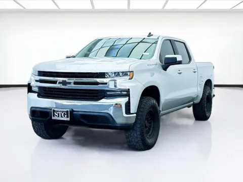 Silver 2021 Chevrolet Silverado 1500 LT for sale in Bellflower, CA