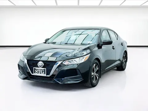 Black 2021 Nissan Sentra SV for sale in Bellflower, CA