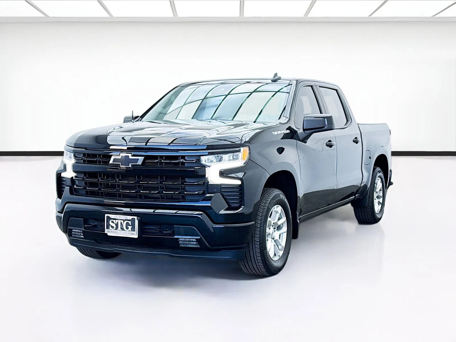 Black 2024 Chevrolet Silverado 1500 RST for sale in Bellflower, CA