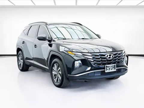 Another view of 2023 Hyundai Tucson Hybrid Blue for sale in Bellflower, CA at STG Bellflower