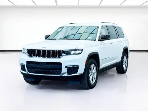 White 2022 Jeep Grand Cherokee L Limited for sale in Bellflower, CA