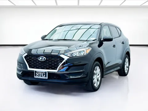 Black 2021 Hyundai Tucson SE for sale in Bellflower, CA