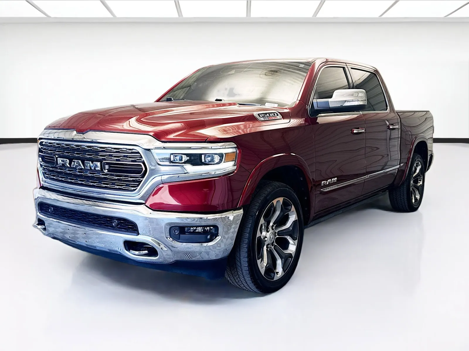 Red 2021 Ram 1500 Limited for sale in Bellflower, CA
