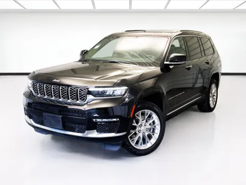 Black 2021 Jeep Grand Cherokee L Summit for sale in Bellflower, CA