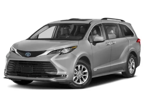 Silver 2024 Toyota Sienna XLE 7 Passenger for sale in Bellflower, CA
