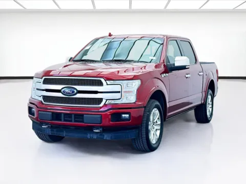 Red 2018 Ford F-150 Platinum for sale in Bellflower, CA