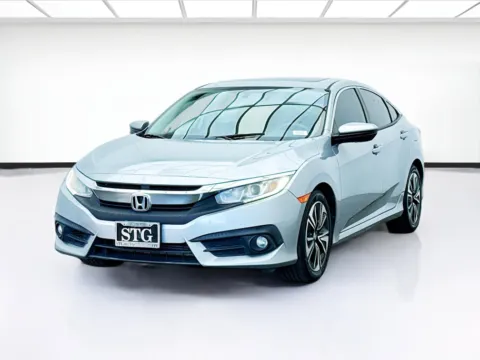 Red 2017 Honda Civic Sedan EX-T for sale in Bellflower, CA