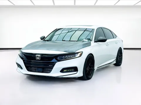 White 2018 Honda Accord Sedan EX-L 2.0T for sale in Bellflower, CA