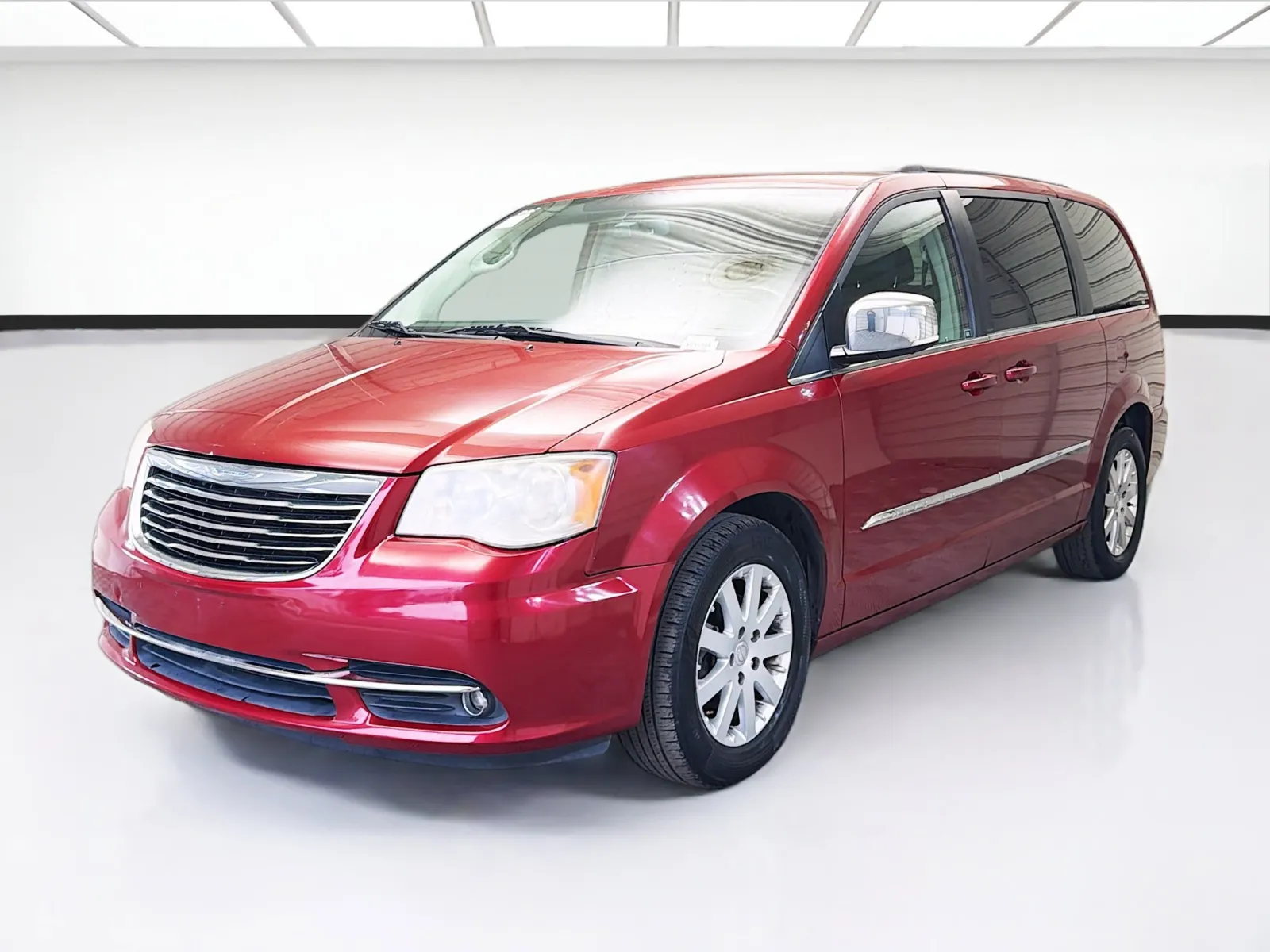 Red 2011 Chrysler Town & Country Touring-L for sale in Montclair, CA