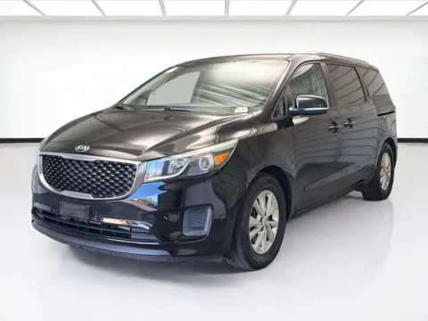 Black 2016 Kia Sedona LX for sale in Montclair, CA