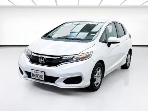 White 2019 Honda Fit LX for sale in Montclair, CA