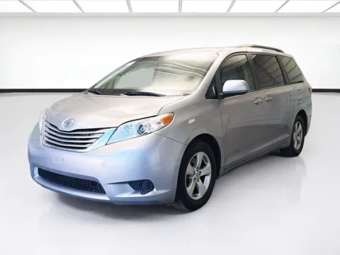 Silver 2017 Toyota Sienna LE 7 Passenger for sale in Montclair, CA