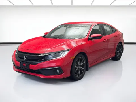 Red 2019 Honda Civic Sedan Sport for sale in Montclair, CA