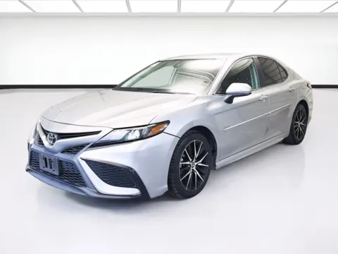 Silver 2021 Toyota Camry SE for sale in Montclair, CA
