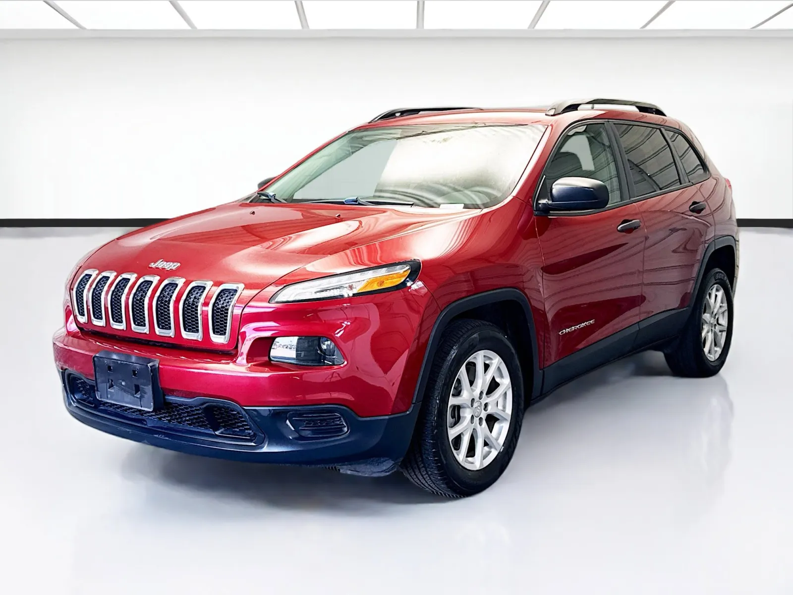 Red 2017 Jeep Cherokee Sport for sale in Montclair, CA