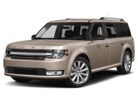 White 2019 Ford Flex Limited for sale in Montclair, CA