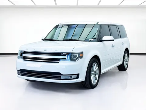 White 2019 Ford Flex Limited for sale in Montclair, CA