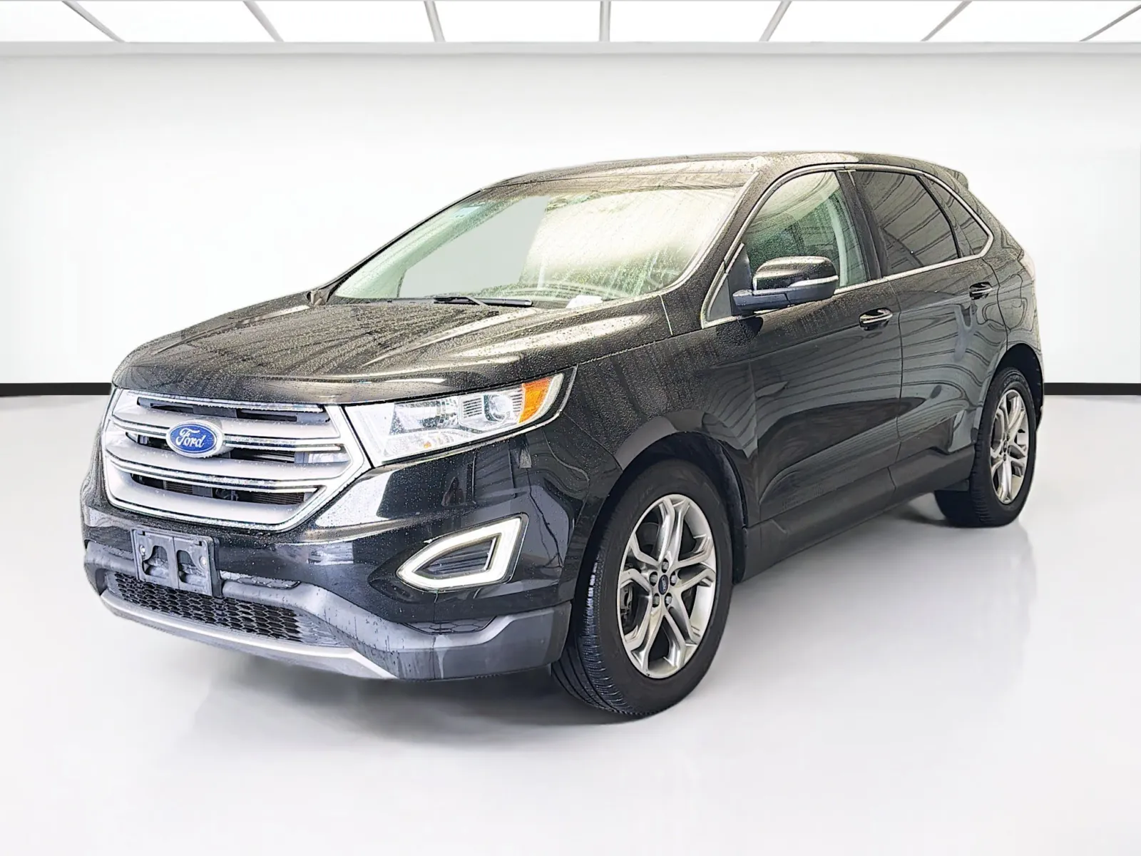 Silver 2016 Ford Edge Titanium for sale in Montclair, CA