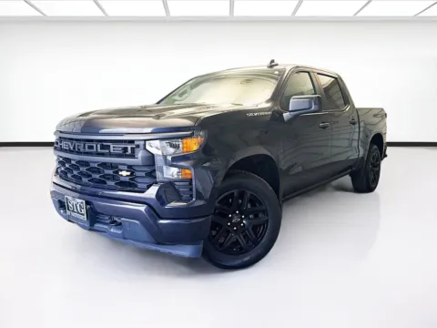 Gray 2022 Chevrolet Silverado 1500 Custom for sale in Montclair, CA