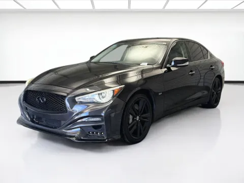 Black 2016 INFINITI Q50 Sport for sale in Montclair, CA
