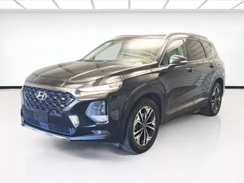 Black 2019 Hyundai Santa Fe Ultimate for sale in Montclair, CA