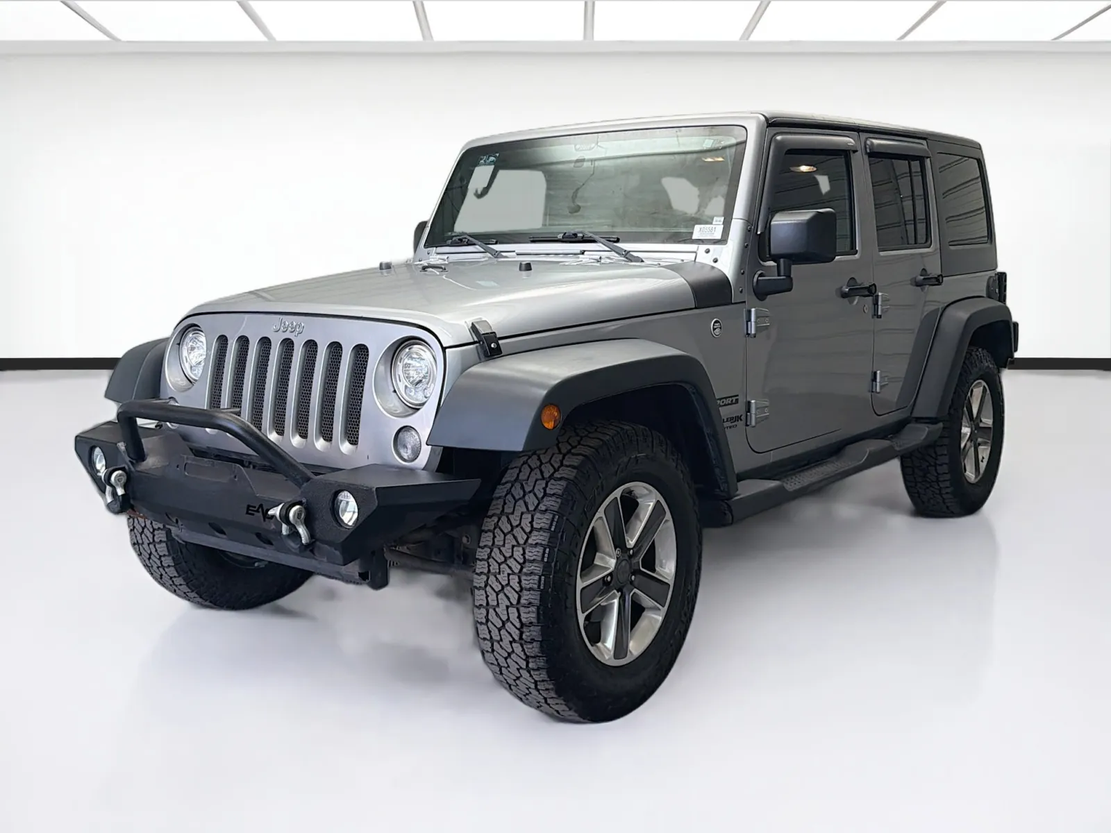 Silver 2018 Jeep Wrangler JK Unlimited Unlimited Sport for sale in Montclair, CA