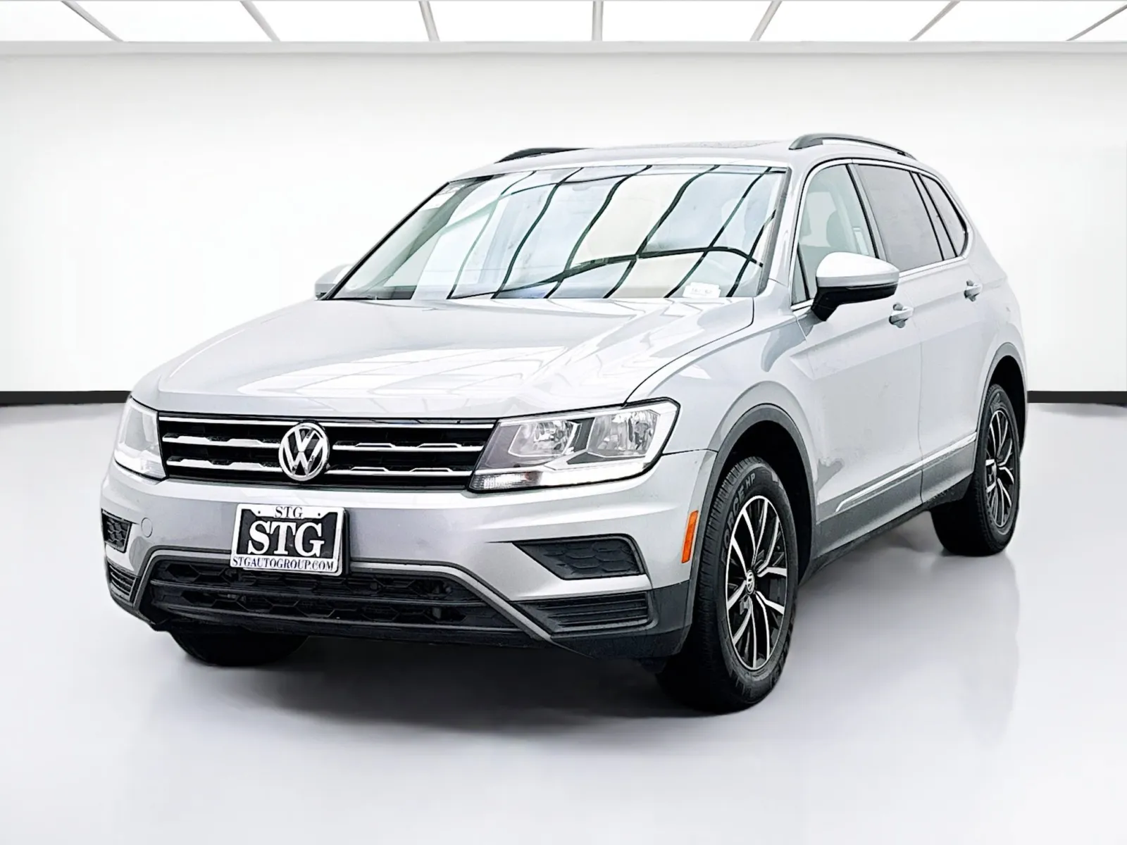 Silver 2021 Volkswagen Tiguan 2.0T SE for sale in Montclair, CA