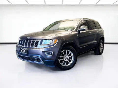 Gray 2015 Jeep Grand Cherokee Limited for sale in Montclair, CA