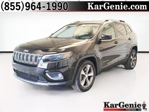 Black 2020 Jeep Cherokee Limited for sale in Fontana, CA